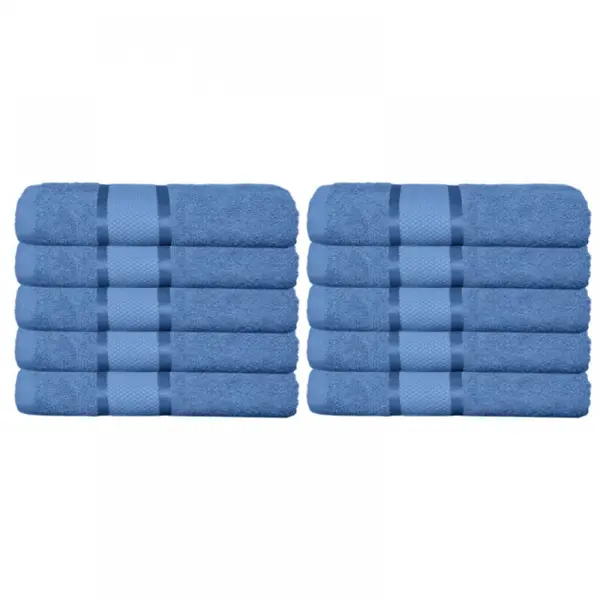 Set 10 Prosoape Premium 100% Bumbac , 50A 90 cm, 400g, Absorbtie Superioara