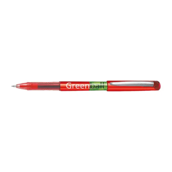 Set 10 rollere cu cerneala Pilot Greenball Begreen diverse culori 0.7 mm cu capac Set 10 rollere cu cerneala Pilot Greenball Begreen diverse culori 0.7 mm cu capac rosu