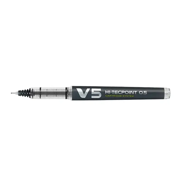 Set 10 rollere Pilot V5 Hi-tecpoint diverse culori 0.5 mm cu capcac Set 10 rollere Pilot V5 Hi-tecpoint diverse culori 0.5 mm cu capcacnegru