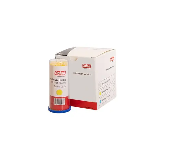 Set 100 betisoare de retus galbene, dimensiune medie 1.5mm COLAD