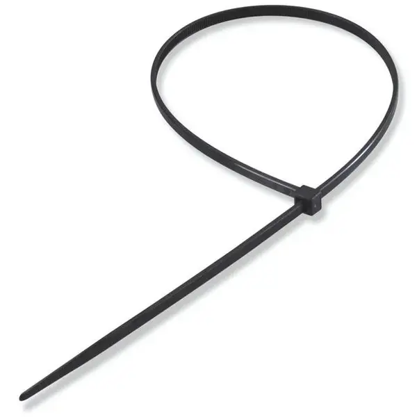 Set 100 bucati colier autoblocant ( fasete ) 7.5x365mm negru Scame 839.57370
