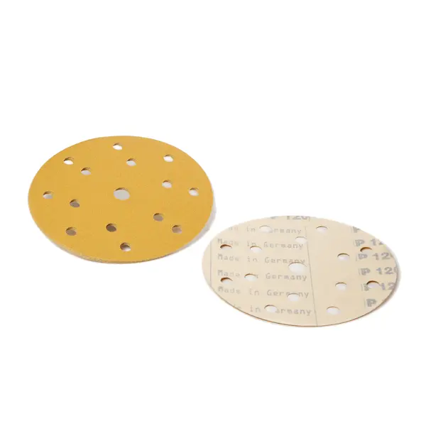 Set 100 discuri abrazive 150mm, 15 gauri, P120 MADDOX