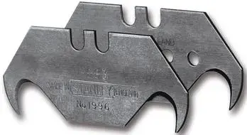 Set 100 lame cutter Stanley 1-11-983, trapezoidale, tais tip carlig