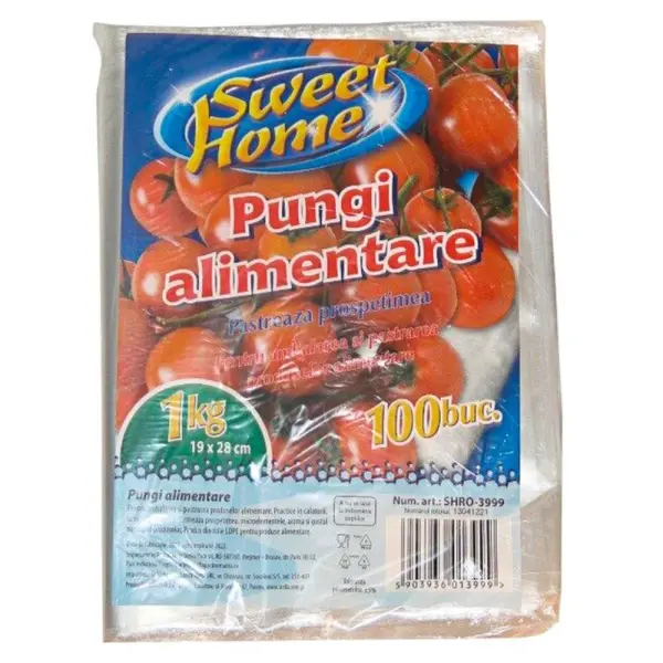 Set 100 x Pungi Alimentare Sweet Home, 1 kg