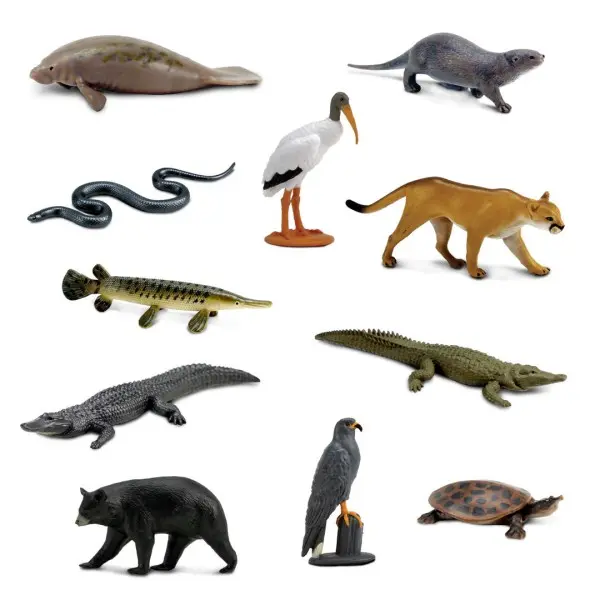 Set 11 figurine - Everglades Florida | Safari