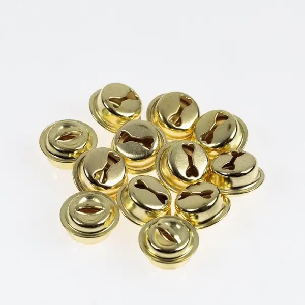 Set 12 clopotei metalici pentru activitati crafts