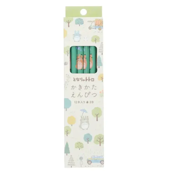 Set 12 Creioane 2B Totoro Forest - My Neighbor Totoro