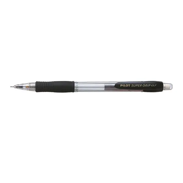 Set 12 creioane mecanice Pilot Super Grip 0.7 mm diverse culori Set 12 creioane mecanice Pilot Super Grip 0.7 mm diverse culori negru