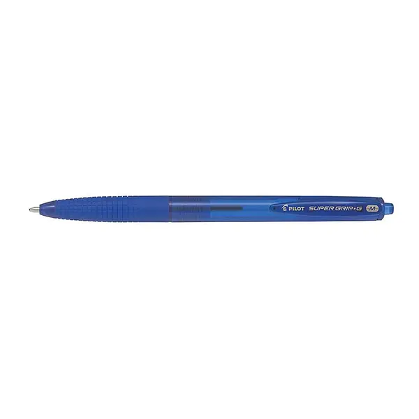 Set 12 pixuri cu bila Pilot Supergrip G diverse culori 1.0 mm cu click Set 12 pixuri cu bila Pilot Supergrip G diverse culori 1.0 mm cu click albastru