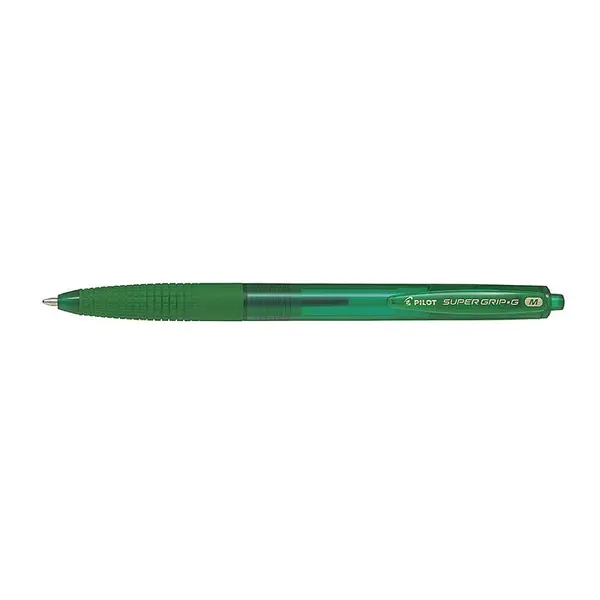 Set 12 pixuri cu bila Pilot Supergrip G diverse culori 1.0 mm cu click Set 12 pixuri cu bila Pilot Supergrip G diverse culori 1.0 mm cu click verde