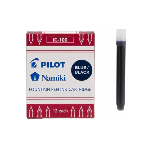 Set 12 rezerve cerneala Pilot bleumarin lungi Set 12 rezerve cerneala Pilot bleumarin lungi
