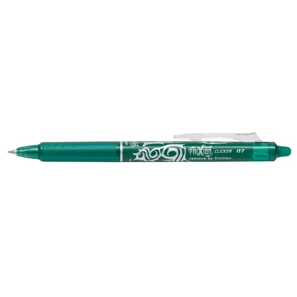 Set 12 rollere cu cerneala Pilot Frixion Clicker diverse culori 0.7 mm Set 12 rollere cu cerneala Pilot Frixion Clicker diverse culori 0.7 mm verde
