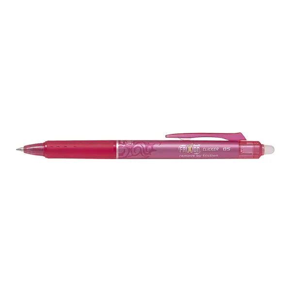 Set 12 rollere cu cerneala Pilot Frixion Clicker diverse culori 0.5 mm Set 12 rollere cu cerneala Pilot Frixion Clicker diverse culori 0.5 mm roz