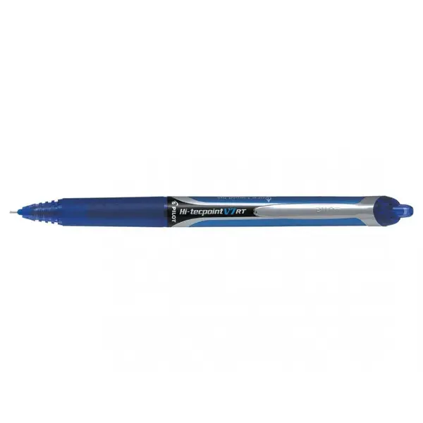 Set 12 rollere cu cerneala Pilot V7 Hi-Tecpoint RT diverse culori 0.7 mm cu click Set 12 rollere cu cerneala Pilot V7 Hi-Tecpoint RT diverse culori 0.7 mm cu click albastru