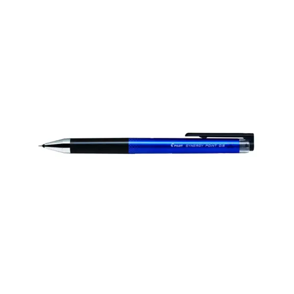 Set 12 rollere cu gel Pilot Synergy Point diverse culori 0.5 mm cu click Set 12 rollere cu gel Pilot Synergy Point diverse culori 0.5 mm cu click albastru