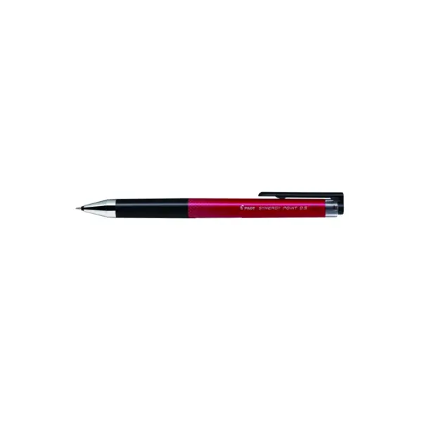 Set 12 rollere cu gel Pilot Synergy Point diverse culori 0.5 mm cu click Set 12 rollere cu gel Pilot Synergy Point diverse culori 0.5 mm cu click rosu