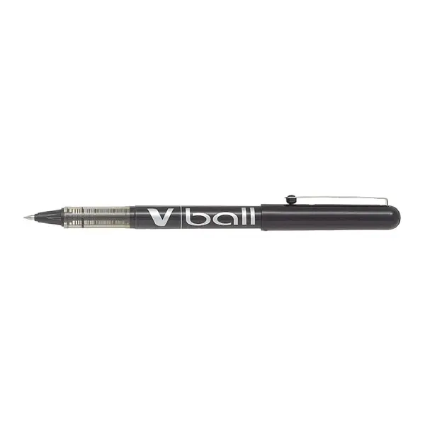 Set 12 rollere Pilot V-Ball diverse culori 0.5 mm cu capac Set 12 rollere Pilot V-Ball diverse culori 0.5 mm cu capac negru