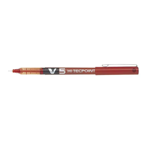 Set 12 rollere Pilot V5 Hi-Tecpoint diverse culori 0.5 mm cu capac Set 12 rollere Pilot V5 Hi-Tecpoint diverse culori 0.5 mm cu capac rosu