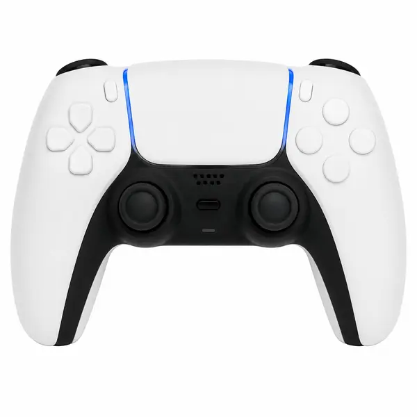Set 12 Squishy Controller Alb Antistres, 15 cm - Jucarii Soft Slow Rising pentru Copii si Gameri