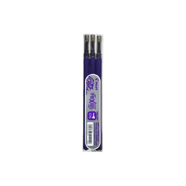 Set 12 x 3 rezerve roller Pilot Frixion Point 0.5 mm diverse culori Set 12 x 3 rezerve roller Pilot Frixion Point 0.5 mm diverse culori violet
