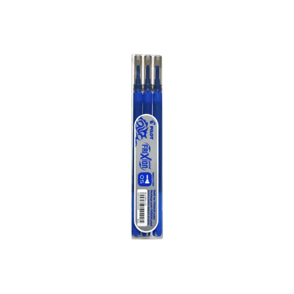 Set 12 x 3 rezerve roller Pilot Frixion Point 0.5 mm diverse culori Set 12 x 3 rezerve roller Pilot Frixion Point 0.5 mm diverse culori albastru