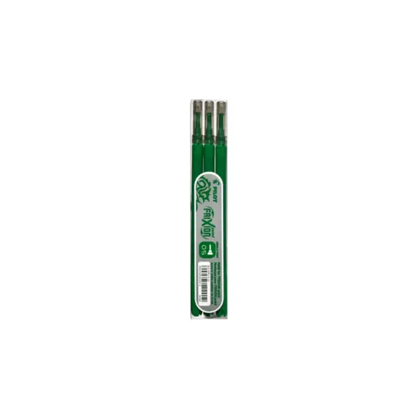 Set 12 x 3 rezerve roller Pilot Frixion Point 0.5 mm diverse culori Set 12 x 3 rezerve roller Pilot Frixion Point 0.5 mm diverse culori verde