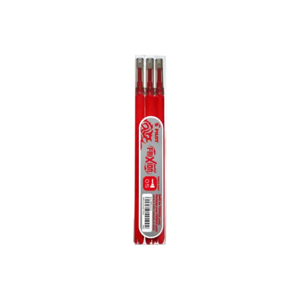Set 12 x 3 rezerve roller Pilot Frixion Point 0.5 mm diverse culori Set 12 x 3 rezerve roller Pilot Frixion Point 0.5 mm diverse culori rosu