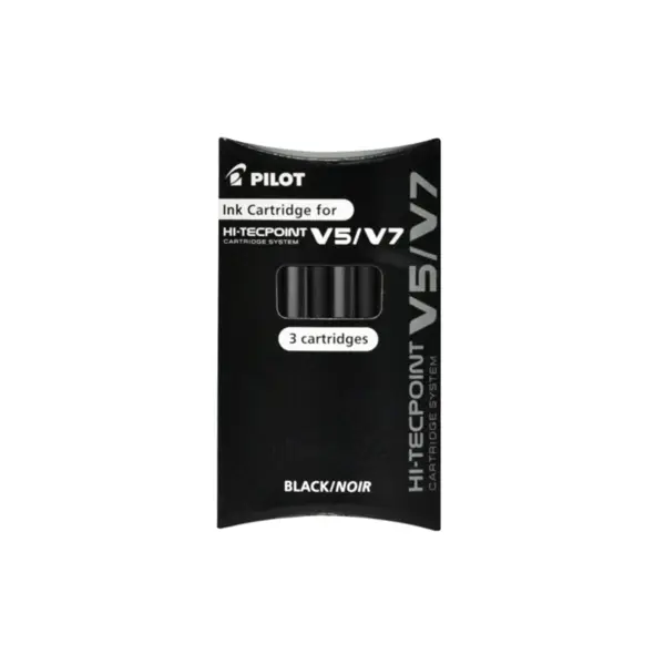 Set 12 x 3 rezerve roller Pilot V5/V7 Hi-Tecpoint diverse culori Set 12 x 3 rezerve roller Pilot V5/V7 Hi-Tecpoint diverse culori negru