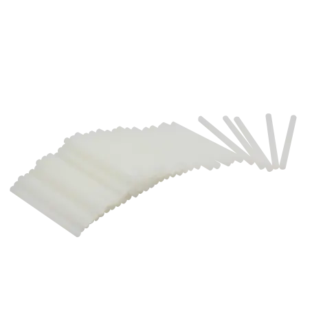 Set 125 rezerve tip baton 7 mm diametru x 10 cm, pentru Pistol de lipit la cald