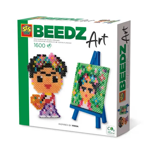 Set 1600 margele de calcat Mini artist Frida cu accesorii incluse,+5 ani