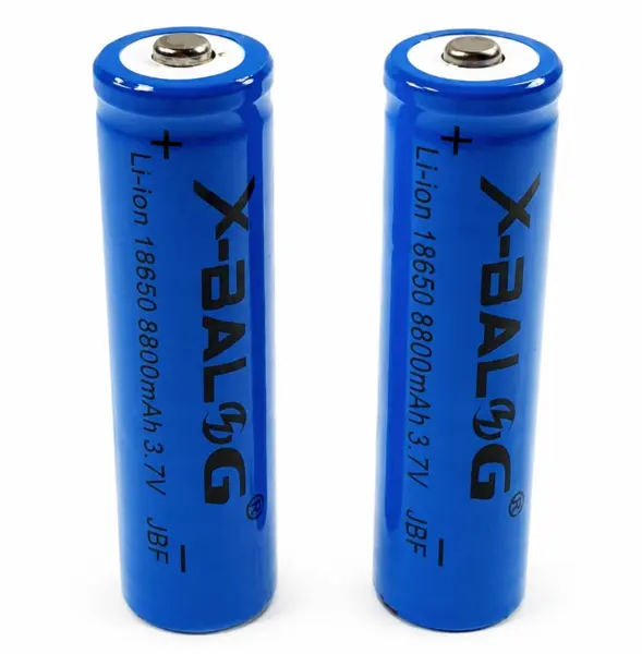 Set 2 Acumulatori 8800 mAH 3.7 V Li-ion model 18650