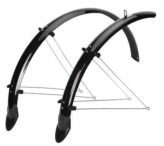 Set 2 aparatori roti biciclete, Orion 26 53mm OR-type, culoare negru