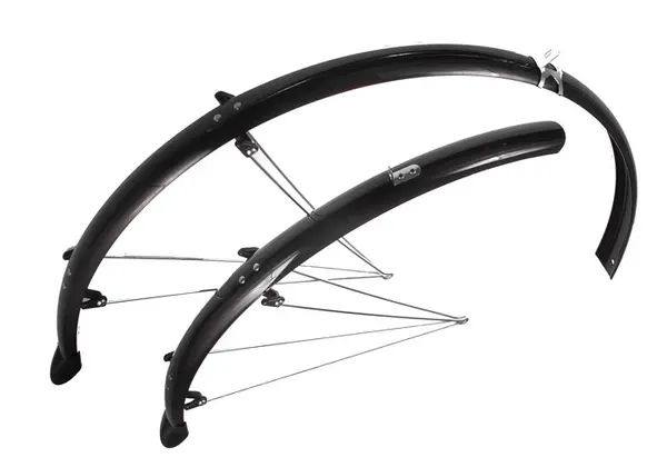 Set 2 aparatori roti biciclete,Orion 28 36mm OR-type, culoare negru