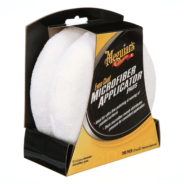 Set 2 aplicatoare microfibra MEGUIAR'S Even Coat Aplicator Pad