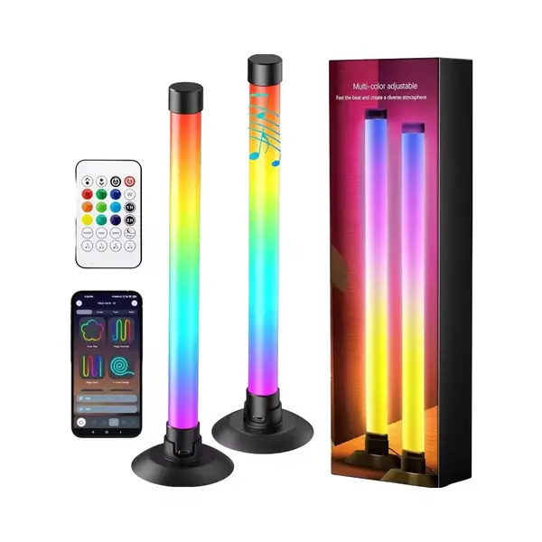 Set 2 Bare LED RGB Inteligente – Control prin Aplicatie si Telecomanda