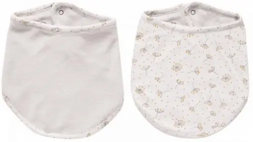Set 2 bavete Bebe-Jou - Wish Grey