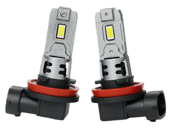 Set 2 becuri auto LED 9006 K7 model 3570 de 100W 10000 lumeni 6000k