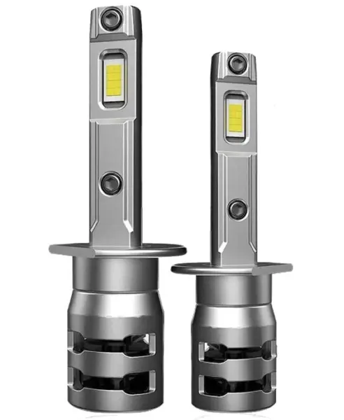 Set 2 becuri auto LED H1 K7 model 3570 de 100W 10000 lumeni 6000k