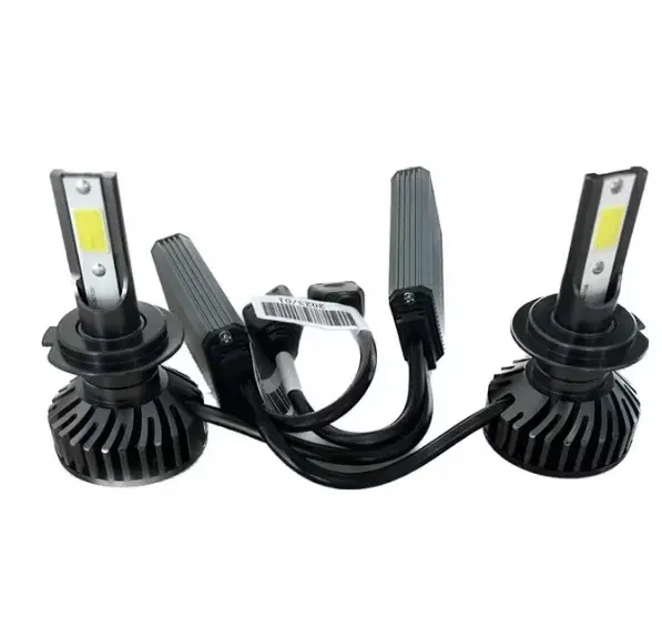 Set 2 Becuri Auto LED H7 F2 COB BZRSH 100W 12000lm 12V Alb-Rece