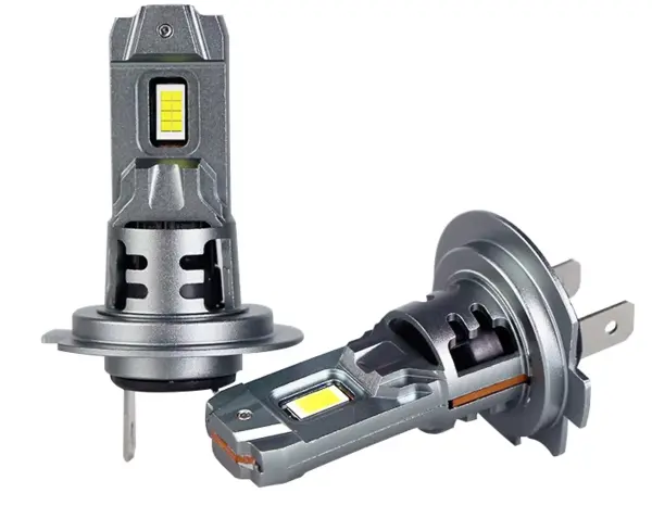 Set 2 becuri auto LED H7 K7 model 3570 de 100W 10000 lumeni 6000k