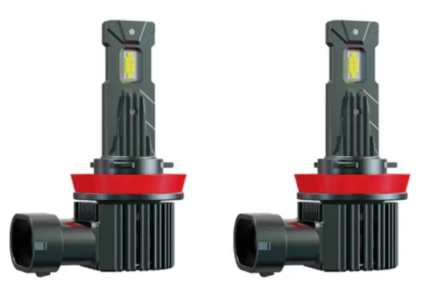Set 2 becuri auto LED mini H11 K13 model 3570 de 150W 19000 lumeni 6000k