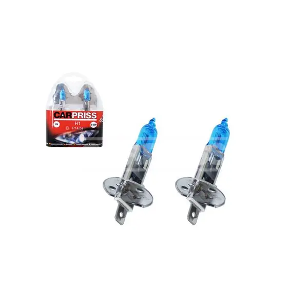 Set 2 becuri H1 12V Supreme White +30% CARPRISS 70721055