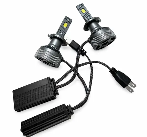 Set 2 Becuri LED Auto V88R H7 putere 380W de 23000LM CANBUS 6000K