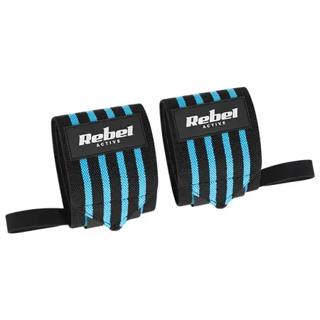 Set 2 benzi strangere incheietura REBEL ACTIVE WRIST WRAP RBA-2504, poliester