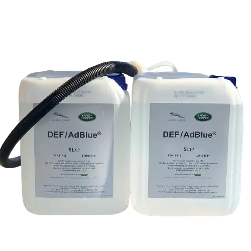 Set 2 bidoane aditiv filtru particule adblue Original Land Rover, furtun inclus 2x5L