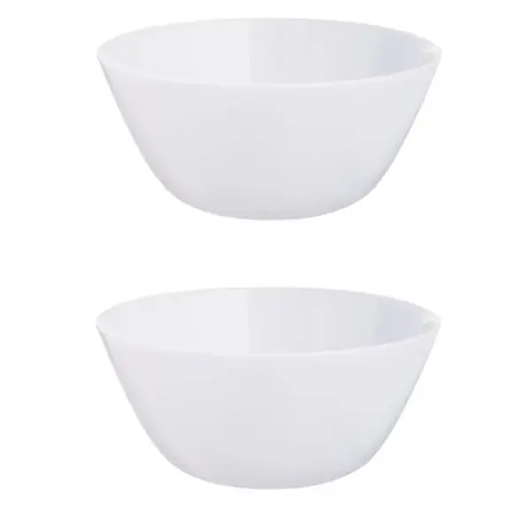 Set 2 boluri de servit din opal, 2.9 litri, 24x10.5 cm