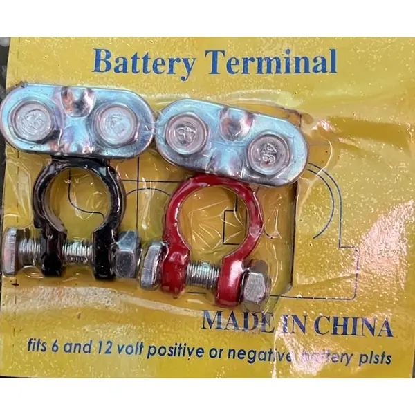 Set 2 borne pentru acumulator auto (+ si -) ZLA0100 conectare la UPS