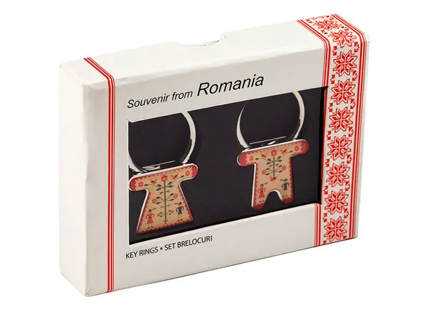 Set 2 brelocuri - Romania | Magnetella