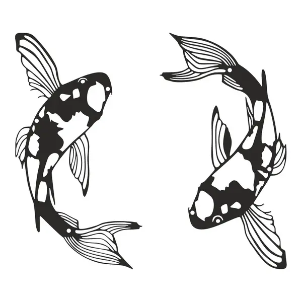 Set 2 bucati Decoratiune de perete din metal, Konda, Negru, 0.2x17x32 cm