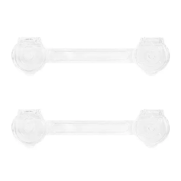 Set 2 bucati dispozitiv de blocare multifunctional Kikka Boo Transparent